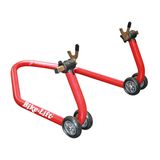BIKELIFT - STANDER spate (COMPLET) - CU FURCI SAF10N (EXTRA SCUND, pentru B-KING, HAYABUSA) - ROSU