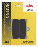 SBS - Placute frana RACING - DUAL CARBON 695DC