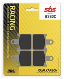 SBS - Placute frana RACING - DUAL CARBON 838DC