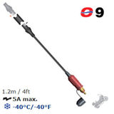 TECMATE - ADAPTOR 5AH DIN12MM>SAE L=120CM #9