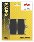 SBS - Placute frana RACING - DUAL CARBON 631DC