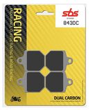 SBS - Placute frana RACING - DUAL CARBON 843DC