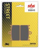 SBS - Placute frana STREET - SINTER 666HS