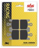 SBS - Placute frana RACING - DUAL CARBON 788DC