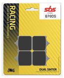 SBS - Placute frana RACING - DUAL SINTER 870DS