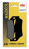 SBS - Placute frana SCOOTER - MAXI CARBONTECH 151CT