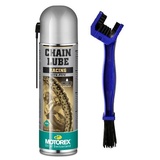 MOTOREX OFERTA - SPRAY LANT RACING (TEFLON) SPRAY - 500ML + SIFAM PERIE CURATARE LANT