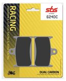 SBS - Placute frana RACING - DUAL CARBON 624DC