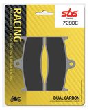 SBS - Placute frana RACING - DUAL CARBON 729DC