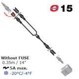TECMATE - CONECTOR (SPLITTER) (SAE) L=0.35M #15