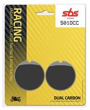 SBS - Placute frana RACING CLASSIC - DUAL CARBON 501DCC