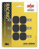 SBS - Placute frana RACING - DUAL CARBON 655DC