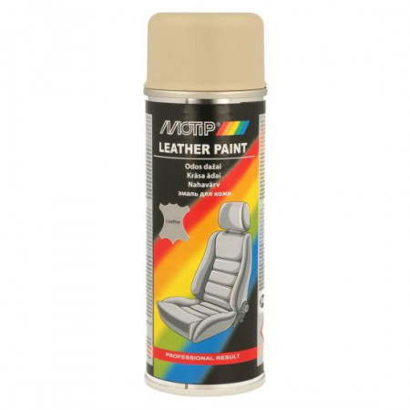Vopsea pentru piele MOTIP Leather Paint, bej, 200ml