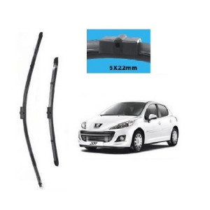 Set 2 buc stergatoare parbriz auto dedicate Peugeot 207 2006-2012
