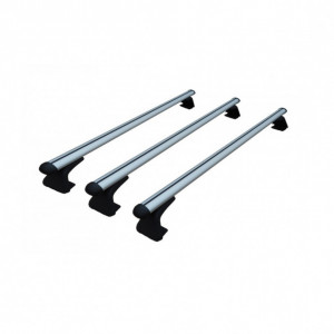 Set 3 bare aluminiu portbagaj DACIA Logan MCV 2006-2012 (fixare pe caroserie)