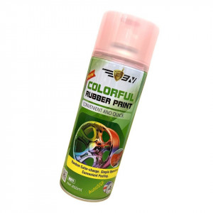 Vopsea spray cauciucata,culoare NEGRU mat ,450ml Rubber Paint