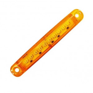 Lampa laterala cu 9 SMD 12-24V PORTOCALIU