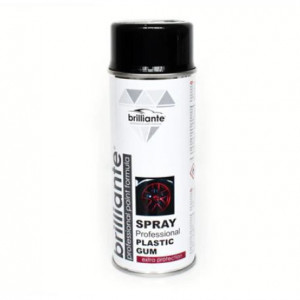 Vopsea spray cauciucata,culoare negru Brilliante ,400ml