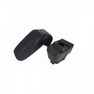 Cotiera dedicata reglabila cu compartiment depozitare neagra compatibila OPEL CORSA D 2006-2014
