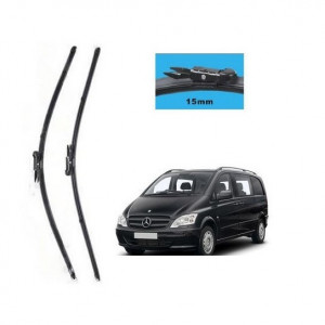 Set 2 buc stergatoare parbriz auto dedicate Mercedes Vito 2005->