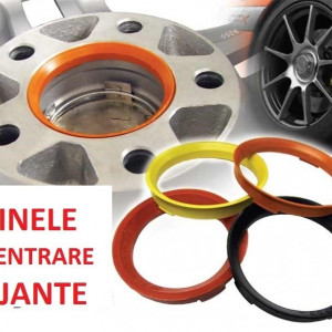 Set inele de centrare/ghidaj /distantiere jante/inele de distantare (set 4 buc),73.1/63.4 (WHE 24880 S)