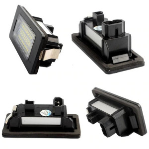 Lampa / bec iluminare numar inmatriculare cu leduri BMW X6 E71 (2008 - 2014)