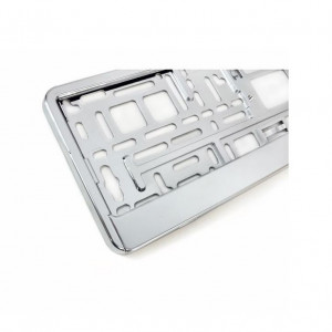 Suport numar Cromat (set 2 buc)