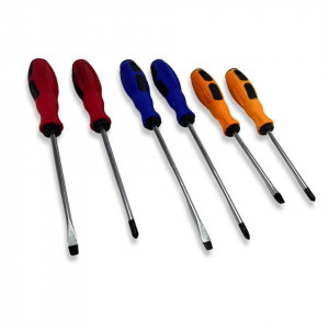 Set de 6 surubelnite cu varf magnetic profesionale, realizate din otel de inalta calitate