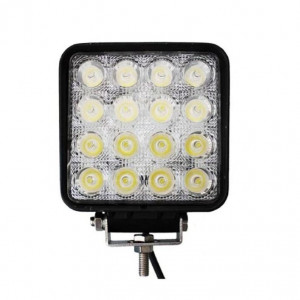 Proiector Auto 16 LED -uri, Offroad 48W -mini 12V-24V, Patrat