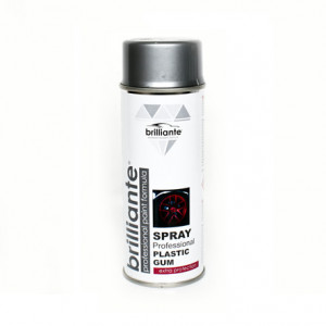 Vopsea spray cauciucata,culoare ARGINTIU Brilliante ,400ml