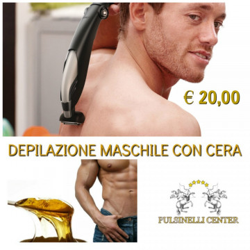 DEPILAZIONE MASCHILE CON CERA: SPALLE