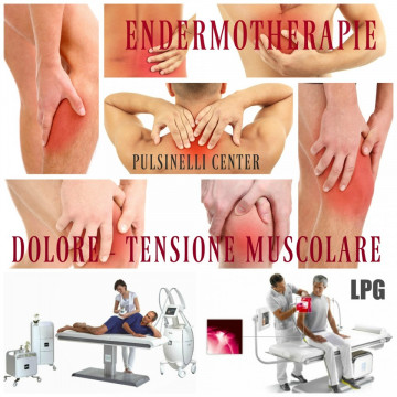 ENDERMOTHERAPIE LPG: PROTOCOLLO DOLORI -TENSIONI MUSCOLARI- FIBROSI