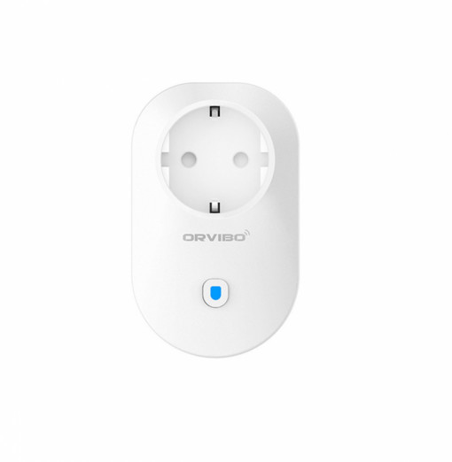Priza Smart ORVIBO, control de pe telefon, Wi-Fi, 2.4 GHz, Google Assistant, Amazon Alexa, B25EU