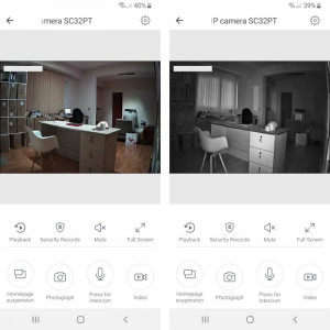 Camera de supraveghere Smart interior ORVIBO, WiFi, Two Way Audio, Full HD 1080p, slot card 128 GB, SC32PT