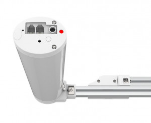 Pachet: Sina draperii telescopica + motor smart Zigbee Orvibo, 2-4m, wireless, control draperii, SHQ011-W45CZ