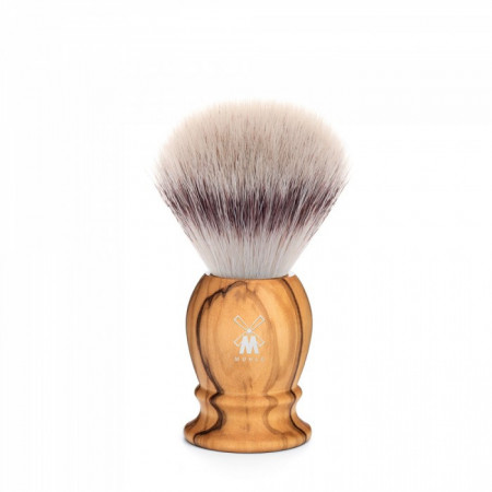 PAMATUF CU PAR DE BURSUC SILVERTIP FIBRE SI MANER DIN LEMN DE MASLIN MUEHLE CLASSIC 39 H 250