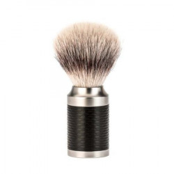 Pamatuf Silvertip Fibre cu maner din otel Muehle Rocca 31 M 96 ROCCA