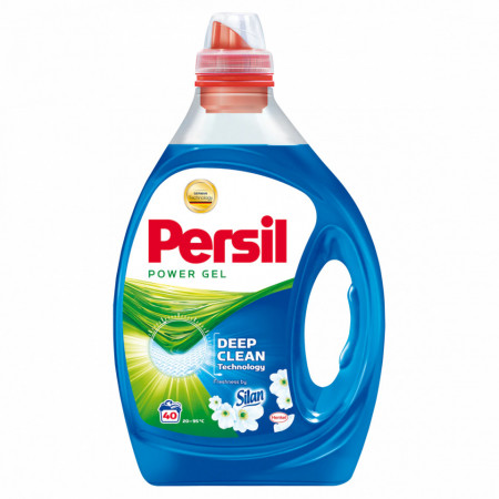 Detergent lichid Deep Clean Silan, 2L, 40 spalari Persil