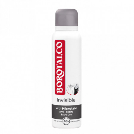 Deodorant spray 150ml Borotalco Invisible Dry
