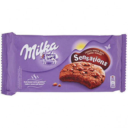 Fursecuri cu ciocolata Sensations Choco 156g Milka