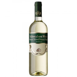 Vin alb Schwaben Recas - MuscatnOttonel Feteasca Regala demidulce 0,75L