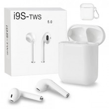 Casti audio wireless cu bluetooth i9S tip in-ear pentru IOS, Windows si Android, 10103