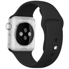 Curea de silicon pentru Apple Watch, Negru, 42/44mm/L, PM-0058-V2