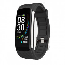Ceas Sport Smart Fitness Tracker Smartwatch C6T, Negru