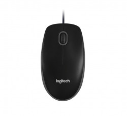 Оптична USB мишка Logitech B100 - ofisitel.bg