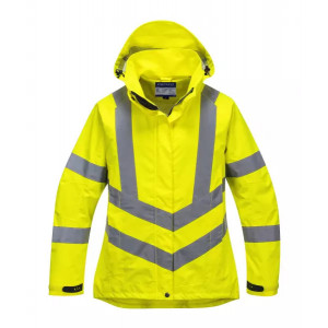 Portwest LW70 - Geaca de protectie reflectorizanta pentru femei, rezistenta la ploaie