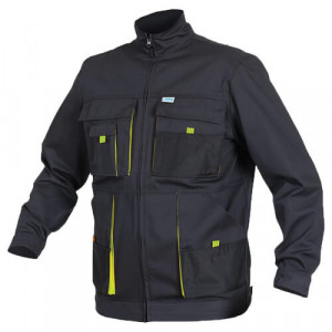 Sara King - Geaca de protectie, grey/lime