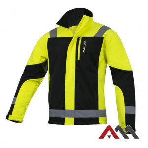 Eclipse - Jacheta Softshell Reflectorizanta HI-VIS, rezistenta la ploaie si vant