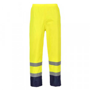 Portwest H444 Classic Contrast - Pantaloni de ploaie HI-VIS