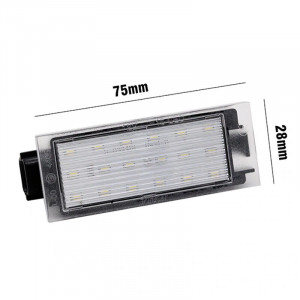 Lampi Led Dedicate Numar Inmatriculare Renault Master